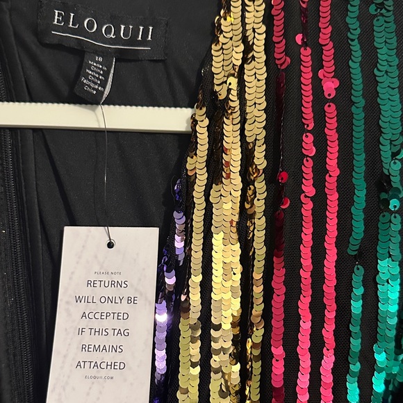 NWT Eloquii jumpsuit. Party!!! Women’s 18 - Picture 4 of 5